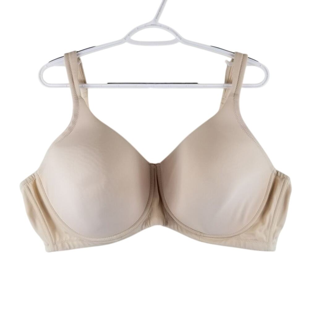 Leading Lady Beige Lightly Padded Underwire Women's Bra 48DD